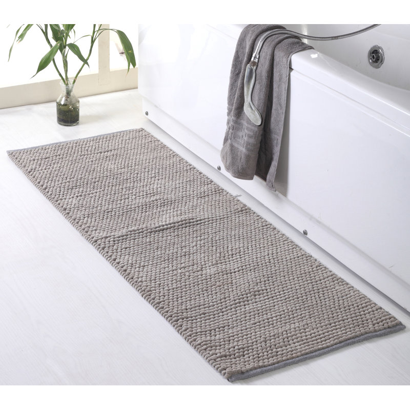 Gracie Oaks Ollert ChenilleLoop Oversized Bath Rug & Reviews Wayfair